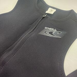 O’Neill Long John Wetsuit Mens 2XL Black Sleeveless Chest Zip Neoprene Surf Dive